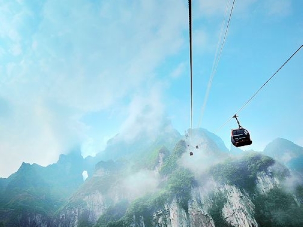 天门山索道